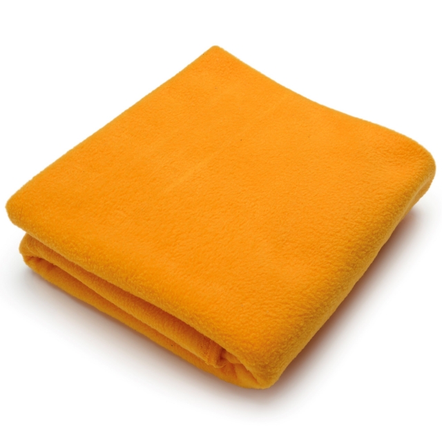 Gold Solid Fleece Fabric